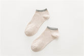 Men's Boat Cotton Socks Waist Socks